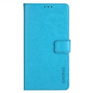 Etui Folio Do Oneplus 12 5g Sztuczna Skóra Retro Idewei