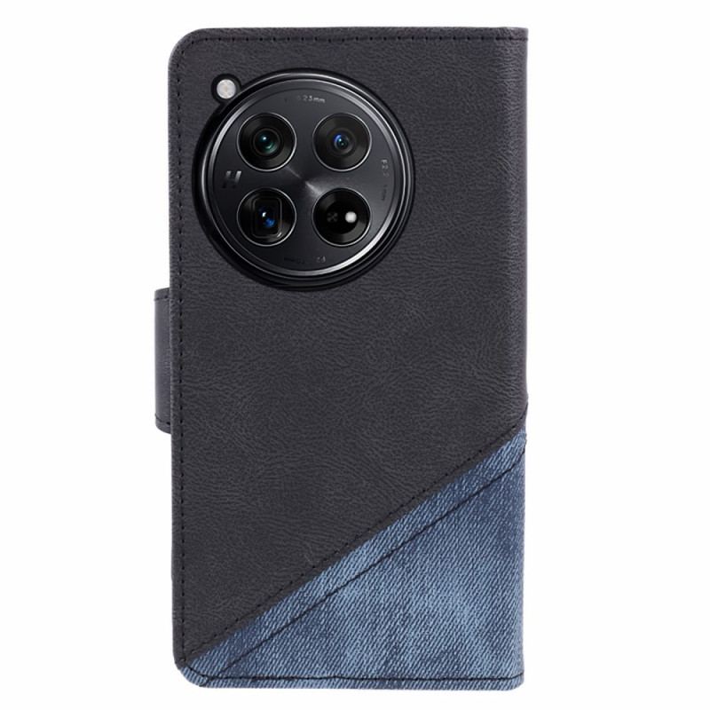 Etui Folio Oneplus 12 5g Bi-tekstura