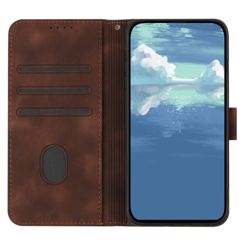 Etui Folio Oneplus 12 5g Styl Retro Z Paskiem