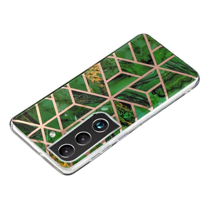 Etui do Samsung Galaxy S22 Plus 5G Silikonowa Geometria