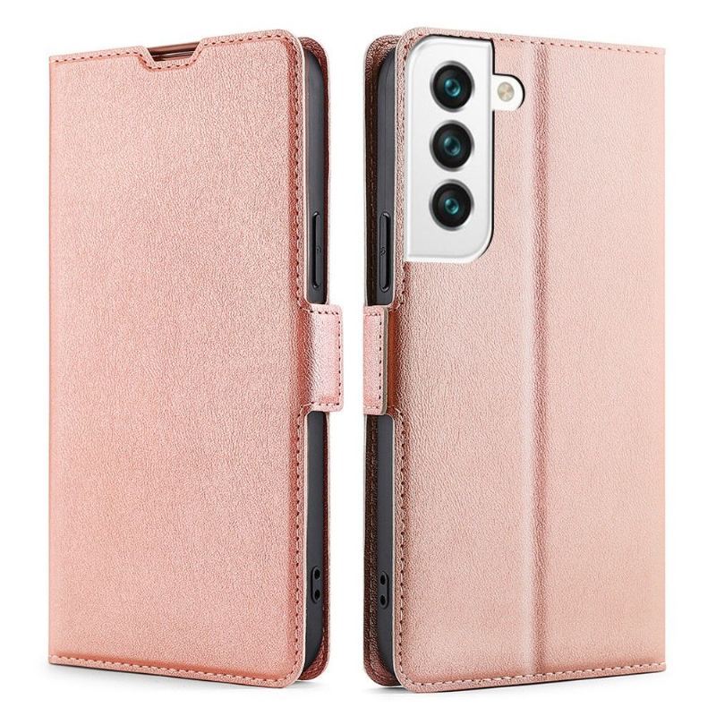 Etui Folio do Samsung Galaxy S22 Plus 5G Classic Faux Leather Minimalistyczny Biznes