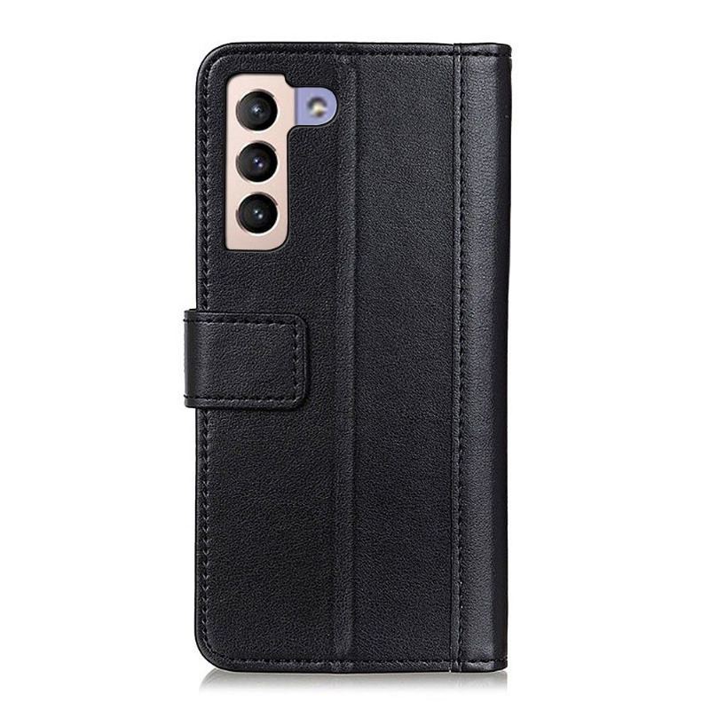 Etui Folio do Samsung Galaxy S22 Plus 5G Obrzeża Skórzany Futerał Cerena Faux Leather Folio