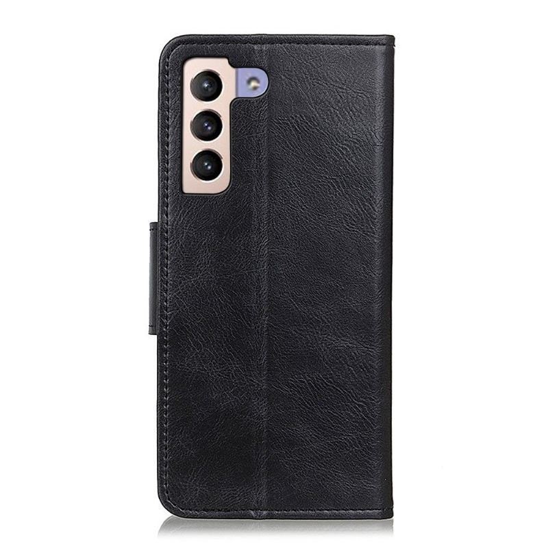 Etui Folio do Samsung Galaxy S22 Plus 5G Skórzany Futerał Funkcja Wsparcia Faux Leather