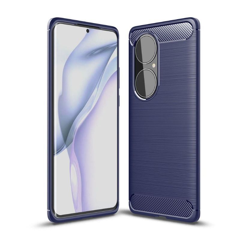 Etui do Huawei P50 Pro Anti-fall Silikonowy Efekt Szczotkowania