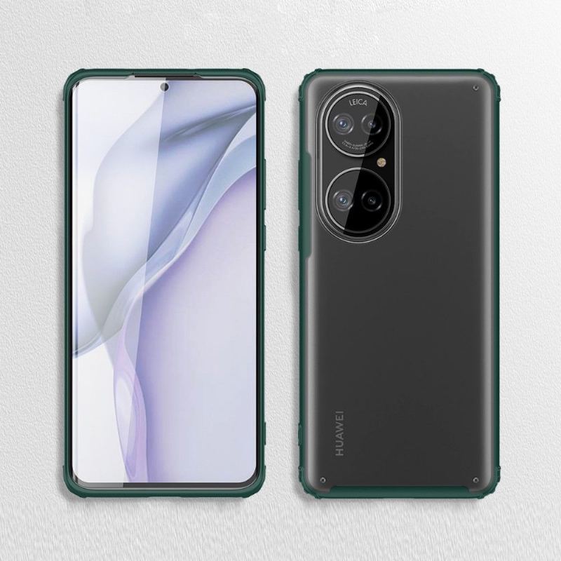 Etui do Huawei P50 Pro Biznes Armor Series Semi Clear