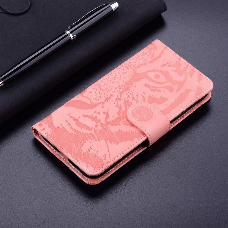 Etui Folio do Huawei P50 Pro Classic Exbossed Tiger