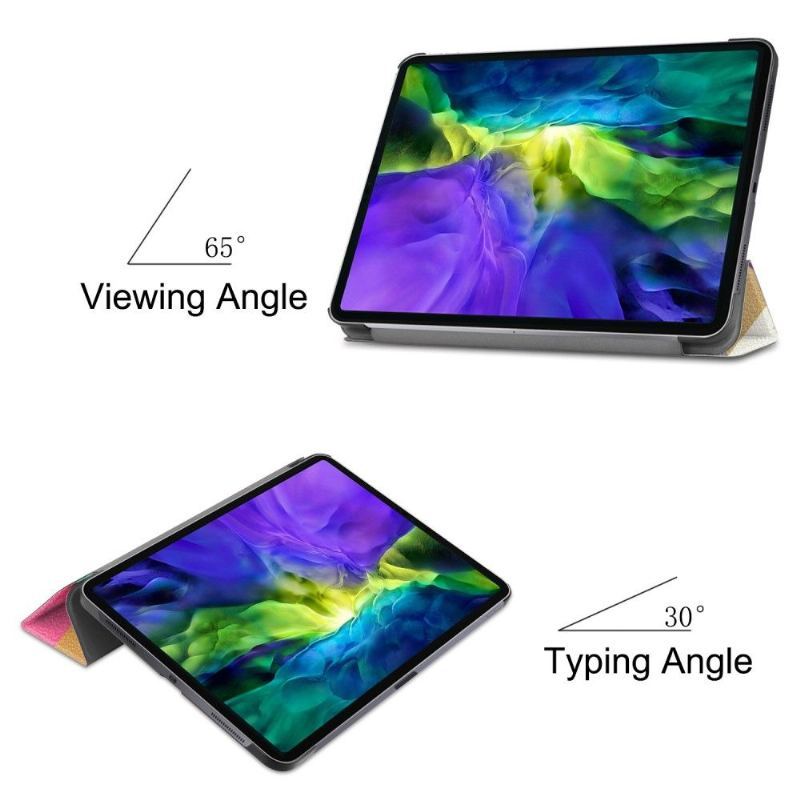 Cover iPad Pro 11 (2020) Inteligentne Kolorowe Kafelki