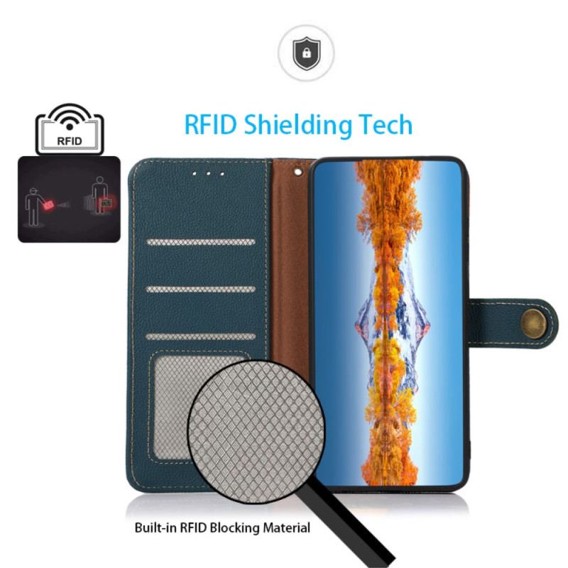 Etui Folio Poco C61 Portfel Blokujący Rfid Khazneh