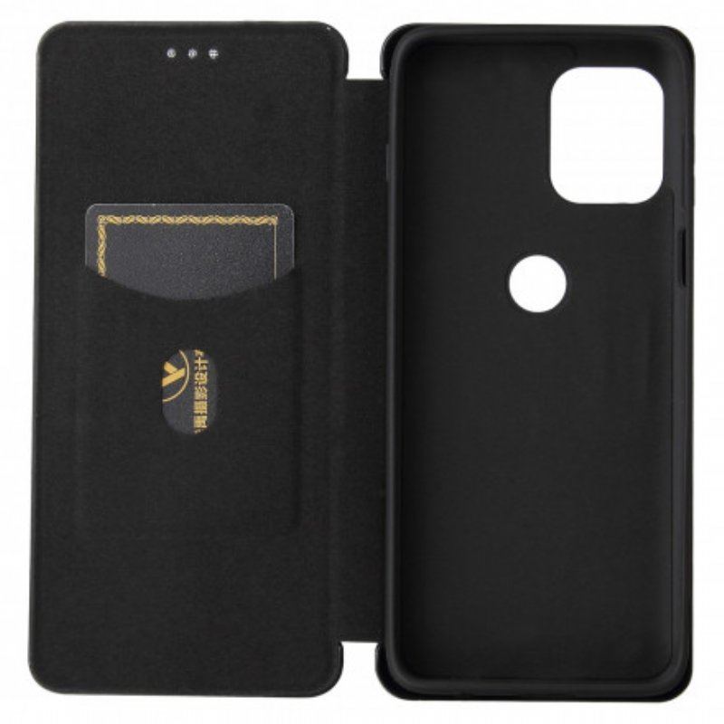 Etui Na Telefon do Moto G100 Etui Folio Węgiel Silikonowy