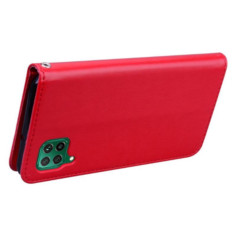 Etui Folio do Huawei P40 Lite E Rose Wytłoczona