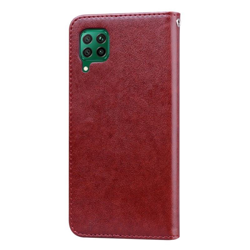 Etui Folio do Huawei P40 Lite E Rose Wytłoczona