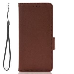 Etui Folio do Xiaomi Redmi Note 12 4G Bardzo Dobrze Ze Smyczą