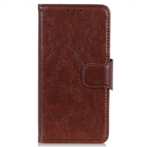 Etui Folio do Xiaomi Redmi Note 12 4G Dwoina Skóry Nappa