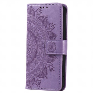 Etui Folio do Xiaomi Redmi Note 12 4G Mandala Sun Ze Smyczą