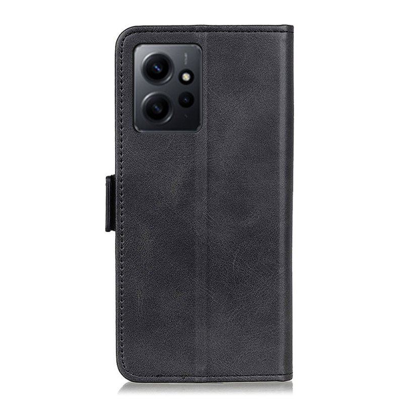 Etui Folio do Xiaomi Redmi Note 12 4G Podwójne Zapięcie