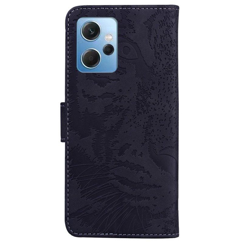 Etui Folio do Xiaomi Redmi Note 12 4G Ślad Tygrysa