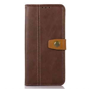 Etui Folio do Xiaomi Redmi Note 12 4G Taśma Tapicerska