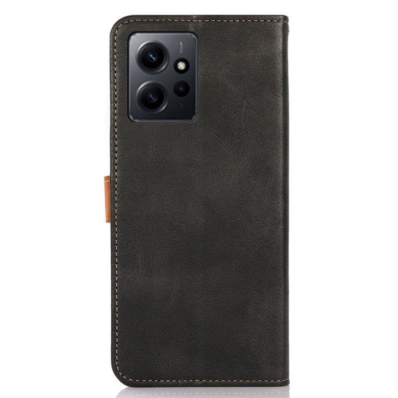 Etui Folio do Xiaomi Redmi Note 12 4G Z Paskiem Khazneh