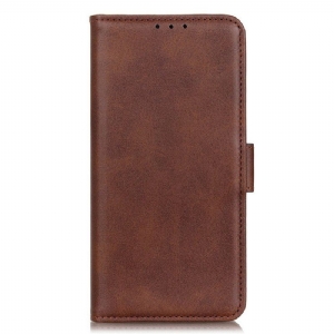 Etui Na Telefon do Xiaomi Redmi Note 12 4G Etui Folio Elegancka Dwoina Skórzana