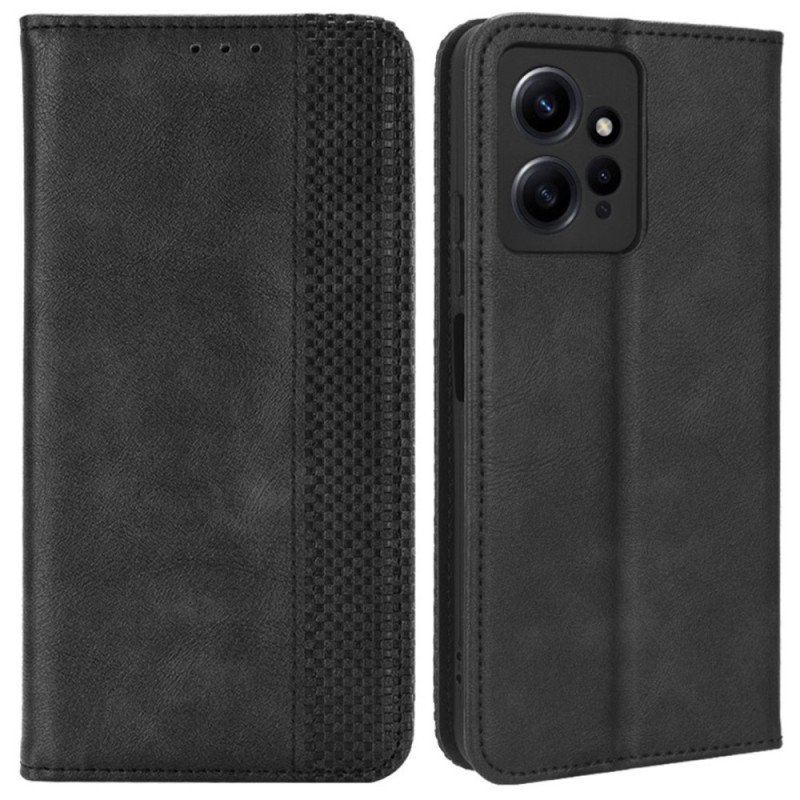 Etui Na Telefon do Xiaomi Redmi Note 12 4G Etui Folio Stylizowany Skórzany Styl