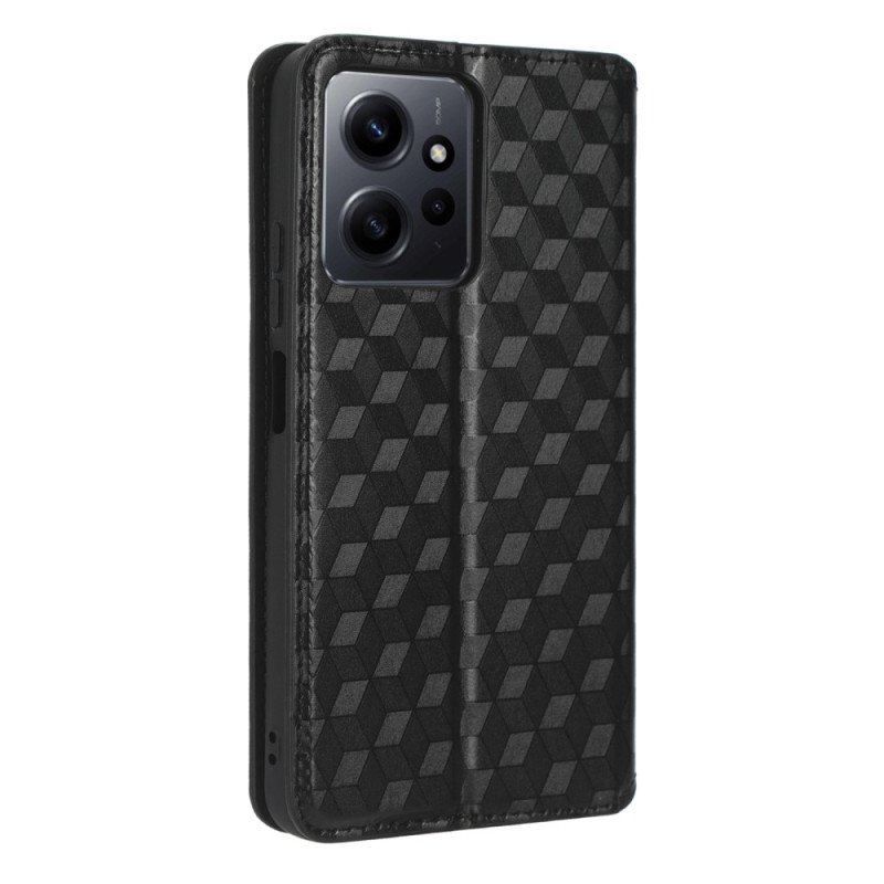 Etui Na Telefon do Xiaomi Redmi Note 12 4G Etui Folio Wzór 3d