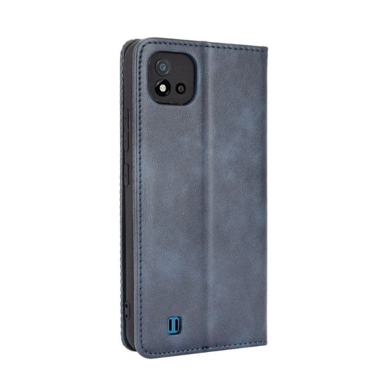 Case do Realme C11 2021 Biznes Cirénius Style Skóra