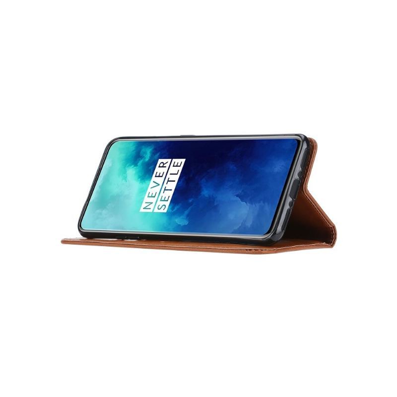 Etui Na Telefon Pokrowce do OnePlus 7T Pro Biznes Skórzany Pokrowiec Na Efekt