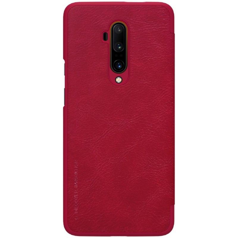 Skórzany Futerał do OnePlus 7T Pro Anti-fall Nillkin Qin Faux Leather