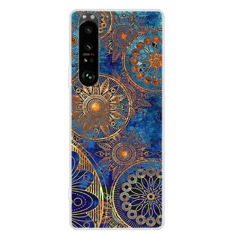 Etui do Sony Xperia 1 III Biznes Retro Mandala