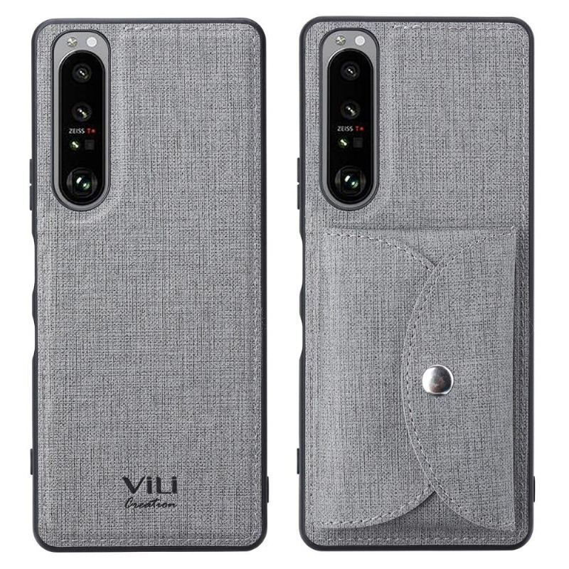 Etui do Sony Xperia 1 III Vili Cross Magnetyczny Uchwyt Na Karty