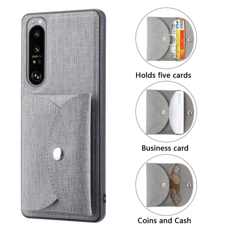 Etui do Sony Xperia 1 III Vili Cross Magnetyczny Uchwyt Na Karty