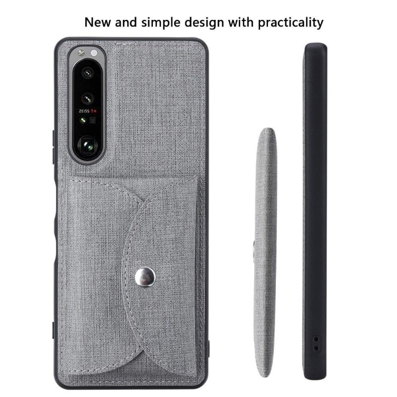 Etui do Sony Xperia 1 III Vili Cross Magnetyczny Uchwyt Na Karty