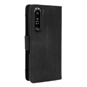 Etui Folio do Sony Xperia 1 III Premium Z Posiadaczem Karty