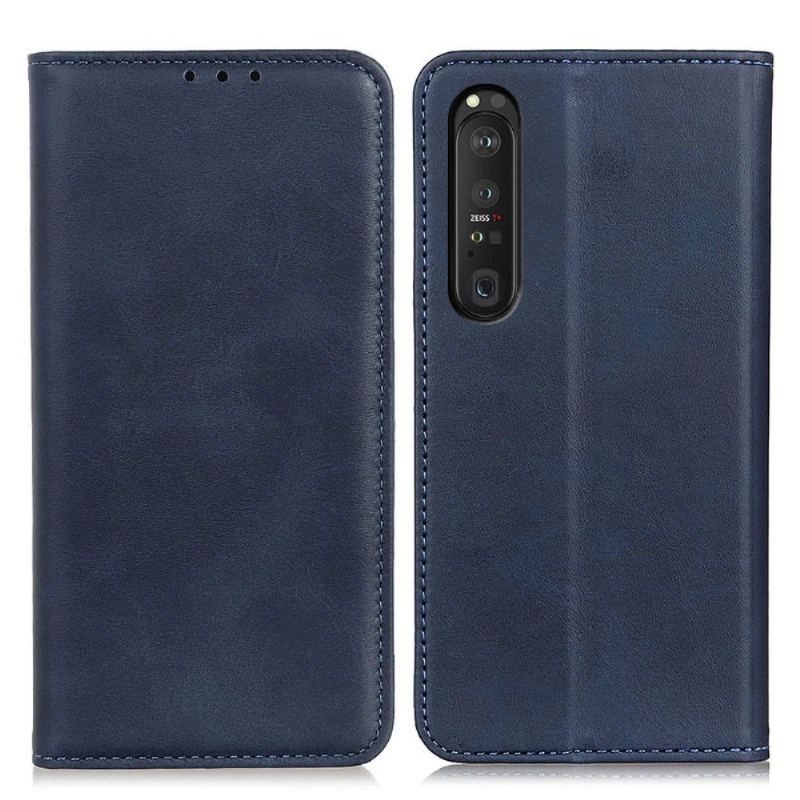 Etui Folio do Sony Xperia 1 III Skórzany Futerał Simone W Wieku