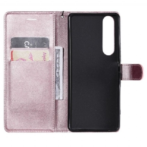 Etui Folio do Sony Xperia 1 III z Łańcuch Sylvette