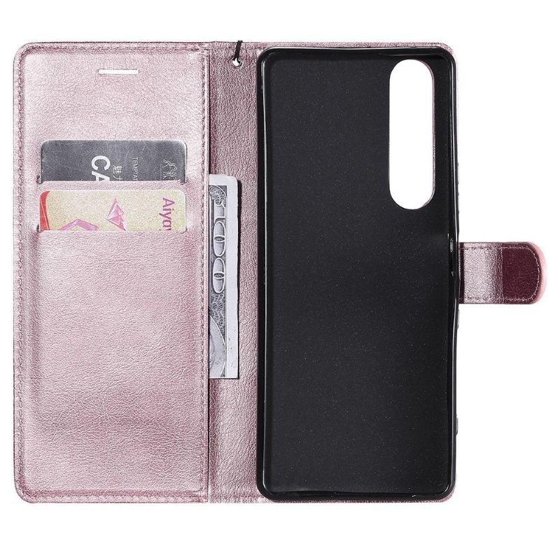 Etui Folio do Sony Xperia 1 III z Łańcuch Sylvette