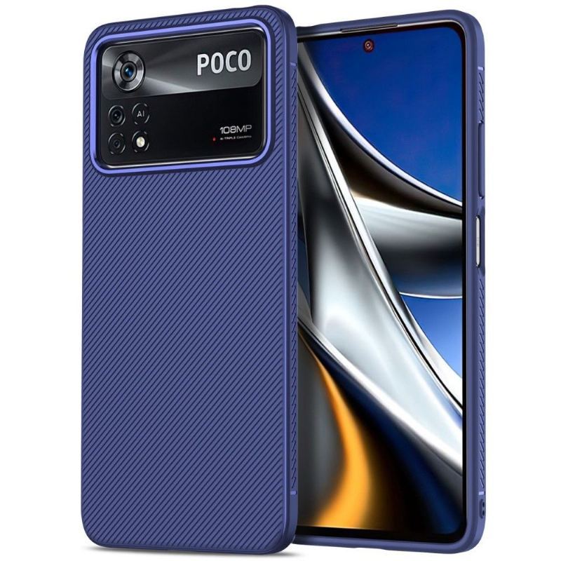 Etui do Poco X4 Pro 5G Anti-fall Efekt Pasków