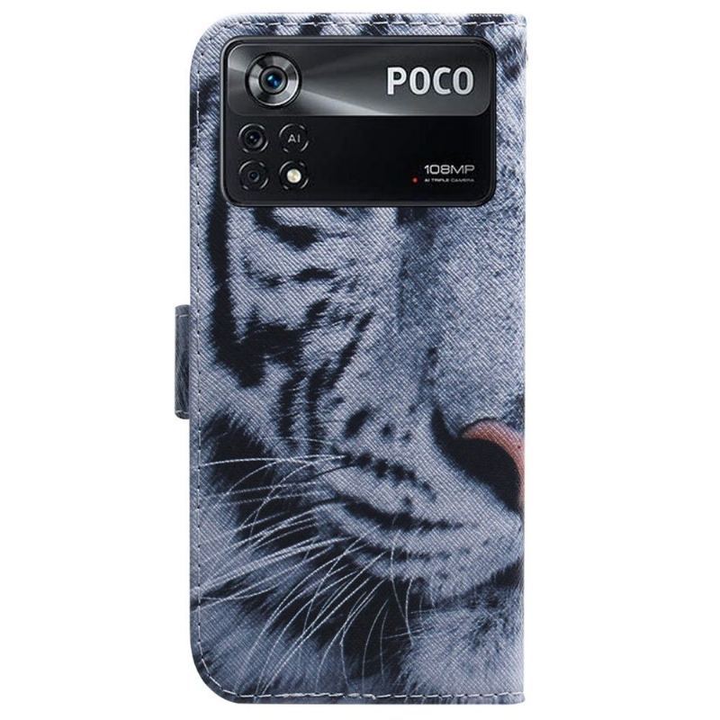 Etui do Poco X4 Pro 5G Biały Tygrys