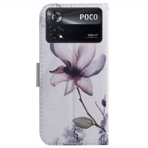 Etui do Poco X4 Pro 5G Dziki Kwiat