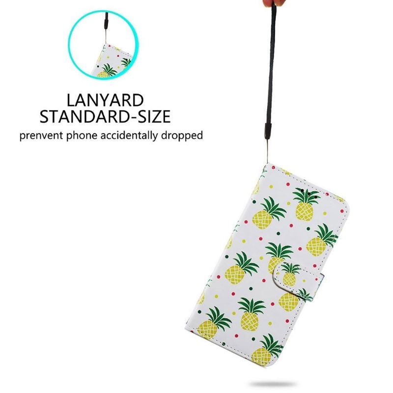 Etui Folio do Poco X4 Pro 5G Ananas