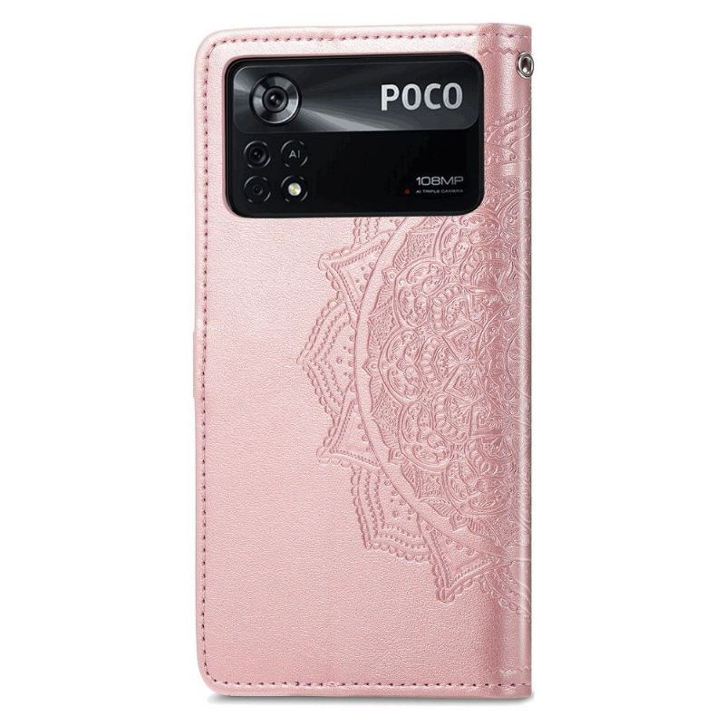 Etui Folio do Poco X4 Pro 5G Classic Mandala Faux Leather 001 Series