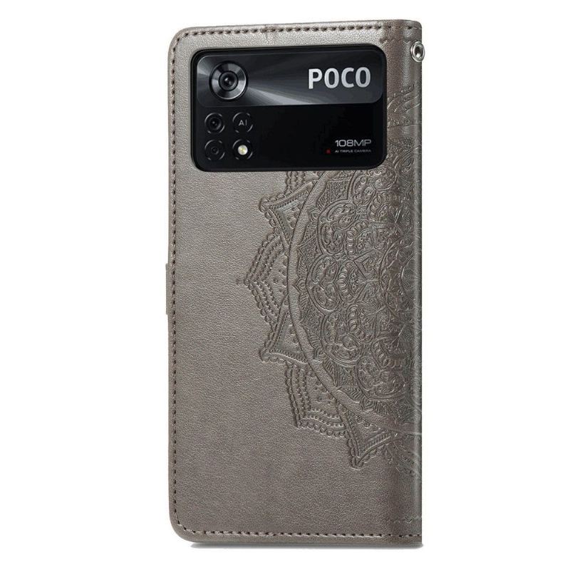 Etui Folio do Poco X4 Pro 5G Classic Mandala Faux Leather 001 Series