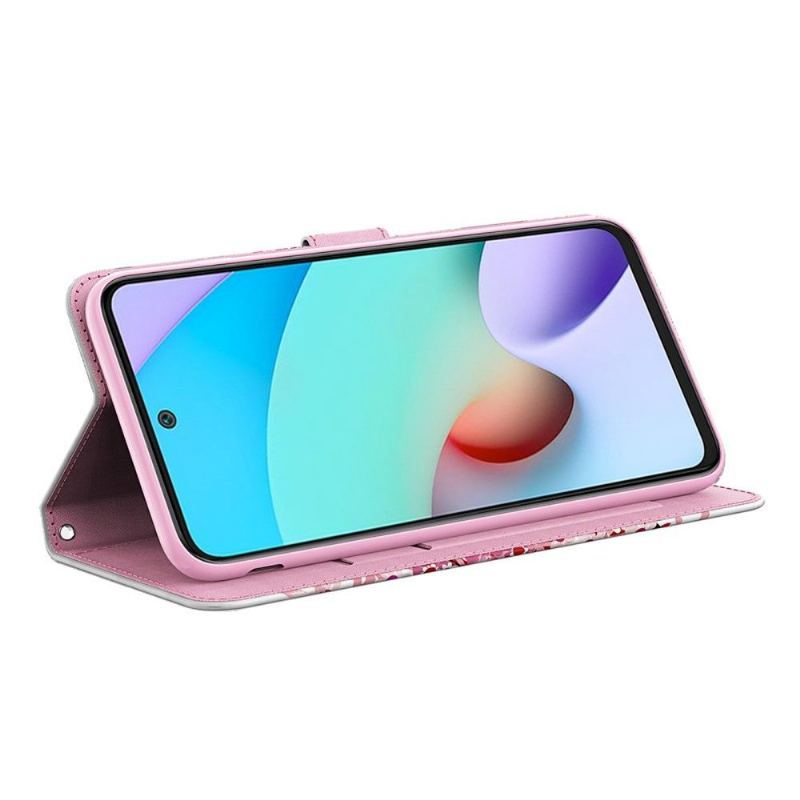 Etui Folio do Poco X4 Pro 5G Kwiat Drzewo