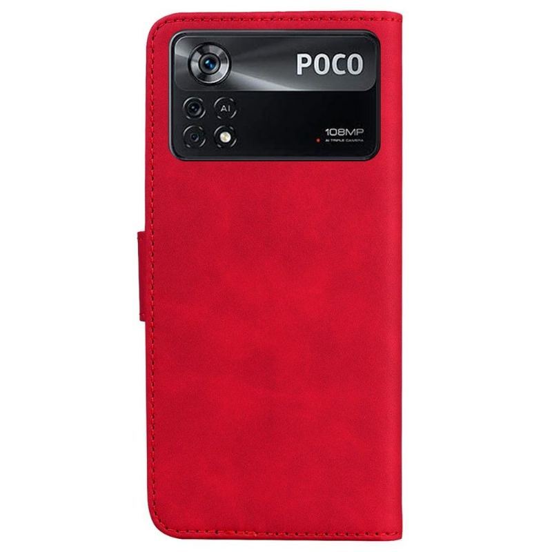 Etui Folio do Poco X4 Pro 5G Romane Miękki Dotyk