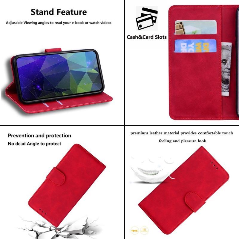 Etui Folio do Poco X4 Pro 5G Romane Miękki Dotyk