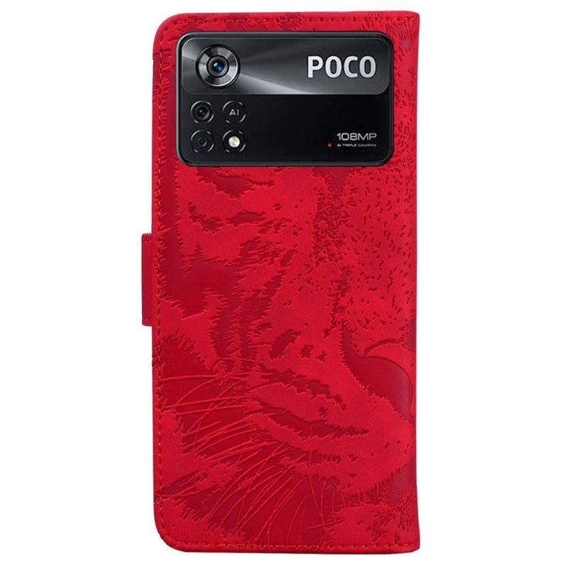 Obudowa Etui Na Telefon do Poco X4 Pro 5G Exbossed Tiger