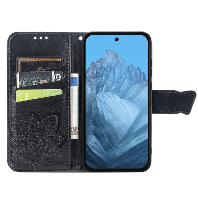 Etui Folio Do Google Pixel 9 Barokowy Motyl