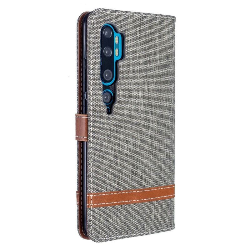 Etui do Xiaomi Mi Note 10 / 10 Pro Obrzeża Etui Folio Pokrowiec Z Tkaniny