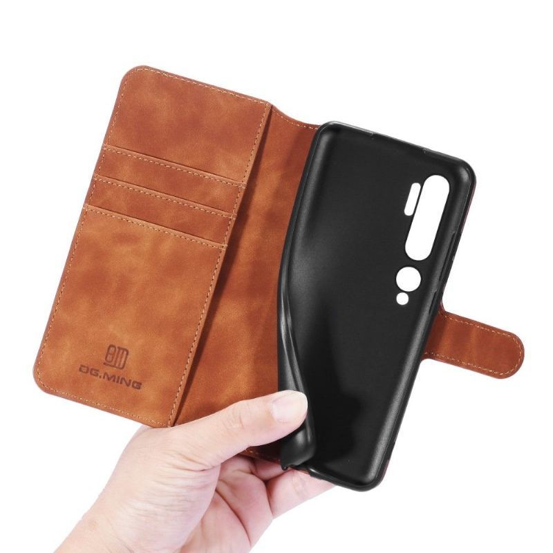 Etui Folio do Xiaomi Mi Note 10 / 10 Pro Dg Ming Efekt Skóry