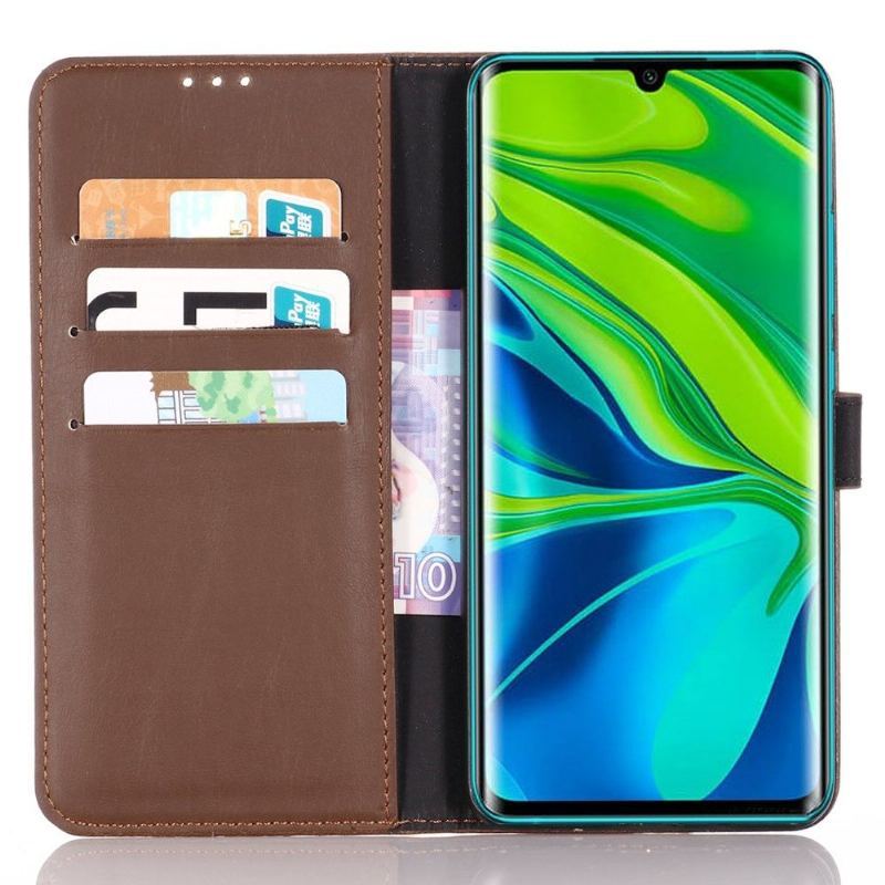 Etui Folio do Xiaomi Mi Note 10 / 10 Pro Faux Skórzany Styl Retro